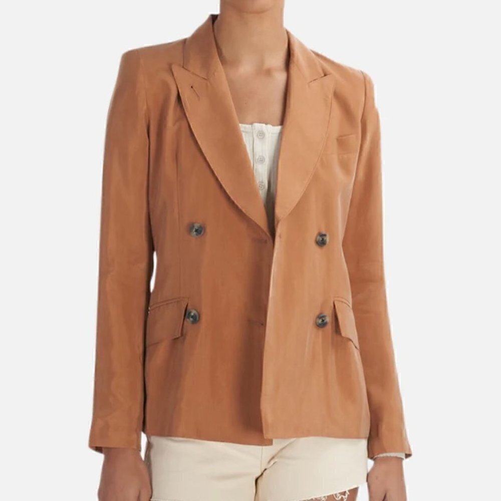 Smythe‎ DB Tuck In Blazer In Desert US 2​​​​​​​​​​​​​​​​​​​​